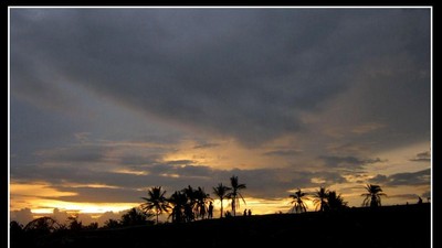 Senja di Balik Lahar Dingin Gunung Merapi