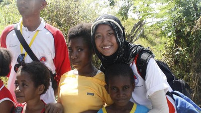 Senyum Manis dari Sorong, Papua Barat