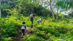 Serunya Ajak Anak-anak Trekking ke Gunung Api Purba Nglanggeran