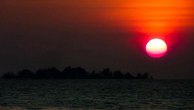 Sunset di Tanjung Gelam, Karimun Jawa