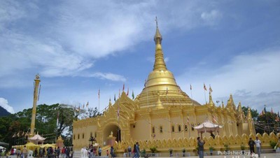 Tak Usah ke Myanmar, Brastagi Juga Punya Pagoda Emas