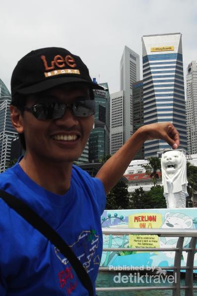 Tidak Sah ke Singapura Kalau Belum ke Merlion Park