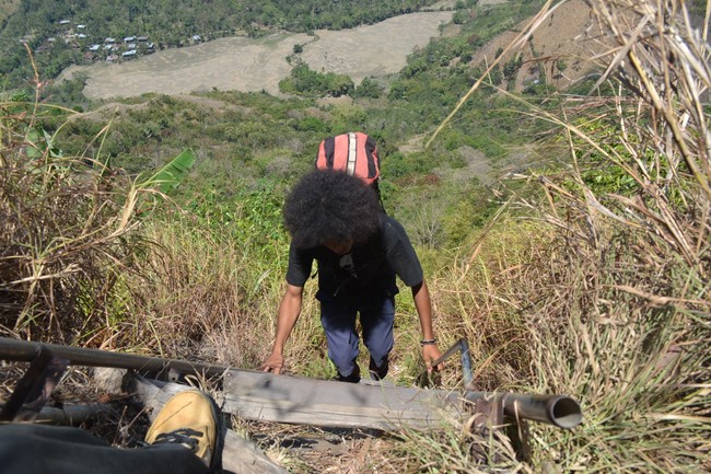 Unik! Ada Penjual Cendol di Puncak Gunung Mandiangin
