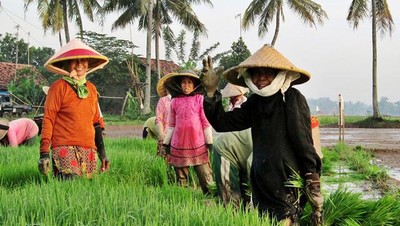 Wajah Ramah Asli Orang Indonesia di Karawang