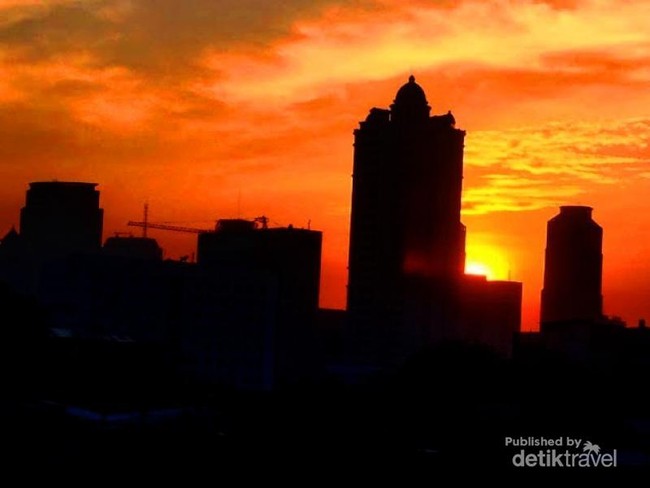 Wow, Cantiknya Jakarta di Pagi Hari