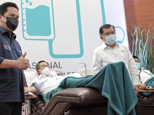 Plasma BUMN untuk Indonesia Diluncurkan, Direksi BNI Ikutan Donor