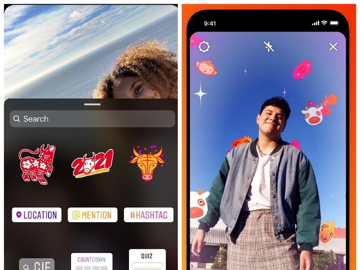 Facebook dan Instagram rayakan Imlek