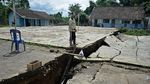 Potret Kerusakan-Dampak Fenomena Tanah Bergerak di Jabar