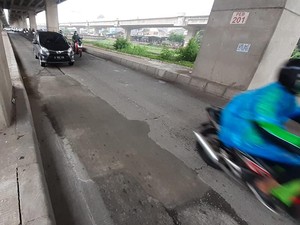Mulus, Jalan Depan Pasar Sumber Arta Bekasi Selesai Diperbaiki