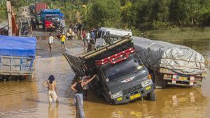 Foto: Pantura Terendam Banjir, Imbas Penurunan Muka Tanah?