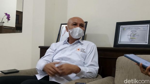 Kepala Unit Transfusi Darah (UTD) Palang Merah Indonesia (PMI) Provinsi Bali, I Gede Wiryana Patra Jaya (dok detikcom)