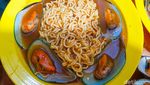 Uniknya Indomie Kerang dan Kerang Mentai yang Hits