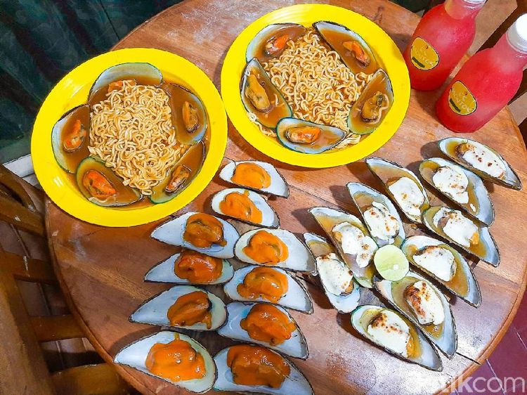 Uniknya Indomie Kerang dan Kerang Mentai yang Hits