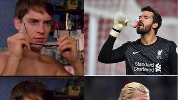 Ini beneran Alisson apa Karius sih? Foto: istimewa