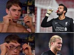Liverpool Kalah, Netizen Sindir Alisson dan Salah