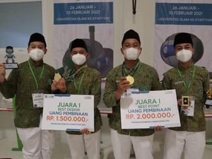 Tim Robotic MTs Negeri 2 Kota Blitar Raih Sepasang Gelar Juara Nasional