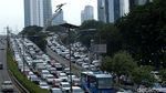 Potret Kemacetan Ibu Kota di Hari Terakhir PPKM