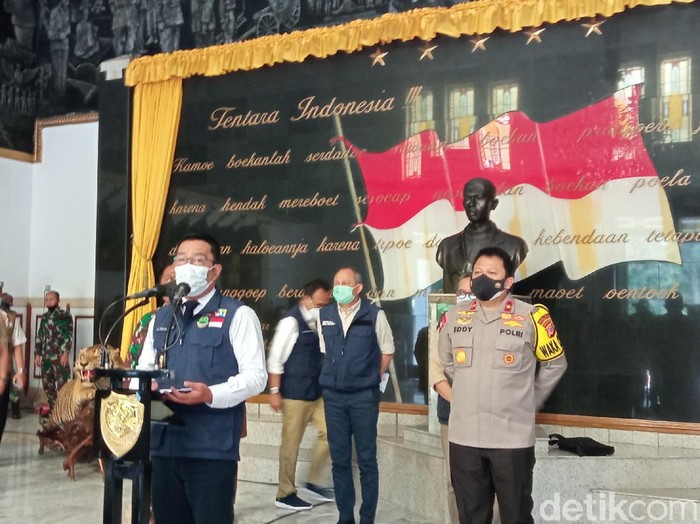 Ridwan Kamil menyebut zona merah di Jabar tersisa Kota Bogor