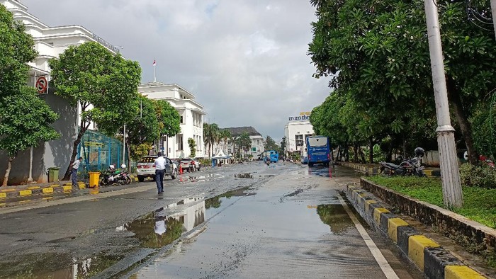 Suasana di Kawasan Kota Tua yang jadi Kawasan Rendah Emisi (Foto: Karin/detikcom)