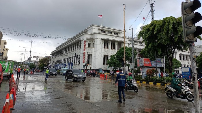 Suasana di Kawasan Kota Tua yang jadi Kawasan Rendah Emisi (Foto: Karin/detikcom)