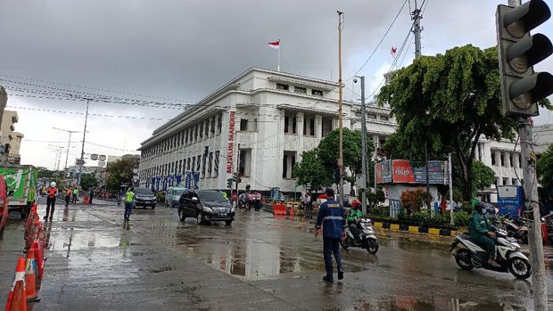 Suasana di Kawasan Kota Tua yang jadi Kawasan Rendah Emisi (Foto: Karin/detikcom)