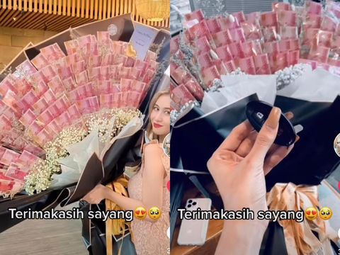 tiktok Viral wanita ini dapat kado ulang tahun dari pacarnya berupa mobil, Iphone 11 pro dan mobil