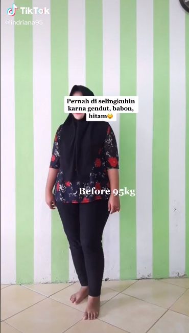 Diselingkuhi, Wanita Ini Jalani Diet hingga BB Turun 27 Kg