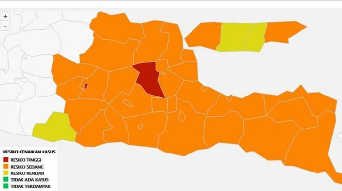 trenggalek zona oranye