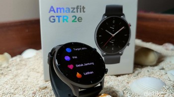 Amazfit GTR 2e dan GTS 2e punya fitur penting SPo2 untuk mengukur oksigen dalam darah, Heart Rate untuk mengukur jantung dan skor Personal Activity Intelligence (PAI) (Fitraya Ramadhanny/detikINET)