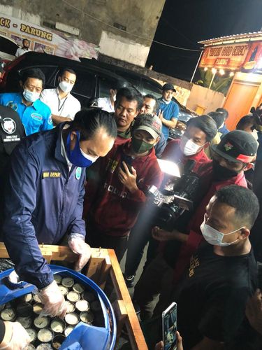 BNN bongkar gudang ganja di Parung, Bogor