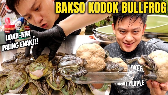 Bobon Santoso Bikin Bakso Kodok Banteng, Netizen: Ampun Bang Jago!