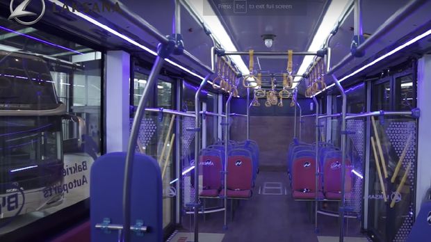 Bus listrik Laksana