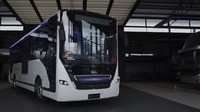 Bus ini menggunakan sasis dan powertrain BYD, dan kemungkinan besar akan dijadikan sebagai armada bus listrik Transjakarta. Foto: Youtube Laksana Bus