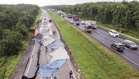Menurut Presiden Direktur Astra Infra Tol Cipali Firdaus Ajis, perbaikan akan memakan waktu selama 20 hari.