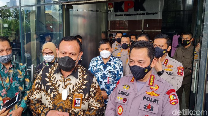 Kapolri Bertemu Pimpinan KPK