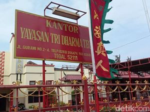 Tak Ada Atraksi Barongsai Saat Imlek di Kelenteng Tertua Kota Tegal