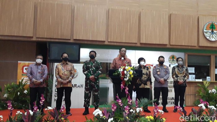 Konpers Menko Polhukam Mahfud Md