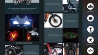 Bicara fitur juga tak kalah modern, motor ini dibekali sistem lampu LED di depan dan belakang, serta panel instrumen LCD. Soal bobot, Lifan Cub-ADV 125 hanya memiliki berat 105 kg, dengan tinggi jok 780 mm. Foto: Mekanika