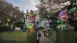 Foto: Karnaval Mardi Gras dalam Bentuk Menghias Rumah