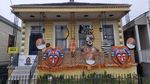 Foto: Karnaval Mardi Gras dalam Bentuk Menghias Rumah