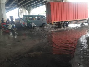 Atasi Banjir, Perbaikan Jl RE Martadinata Ancol Dikerjakan Tengah Tahun