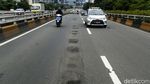 Musim Hujan, Jalan Berlubang di Gatsu Makin Parah