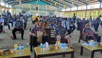 Pada pelantikan tersebut turut hadir perwakilan Forum Komunikasi Pimpinan Daerah (Forkopimda) Prov Papua Barat. Bernard Sagrim di Lantik Sebagai Ketua Bapera Provinsi Papua Barat yang di hadiri langsung oleh Ketum Bapera Fahd Elfouz Arafik bersama rombongan di Sorong. Foto: dok. Bapera