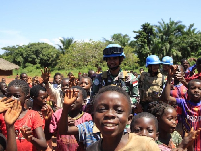 Prajurit Kontingen Garuda XXXIX-B Rapid Deployable Battalion MONUSCO