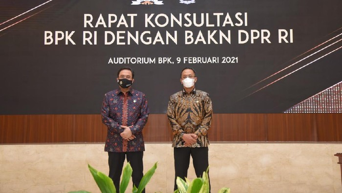 Rapat koordinasi BPK RI dan BAKN DPR RI (Dok. Istimewa).