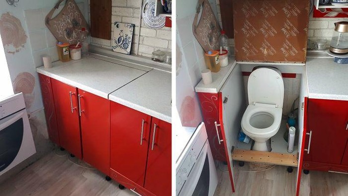 Renovasi Barang-barang Ini Hasilnya Bikin Tepuk Jidat Tidak semua renovasi berakhir sempurna. Berikut ini contoh renovasi rumah dan barang yang hasilnya bikin tepuk jidat.