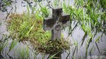 Sejumlah Makam di TPU Tanah Kusir Terendam Banjir