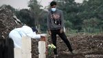 TPU Srengseng Sawah 2 Tampung 1.020 Petak Makam COVID-19
