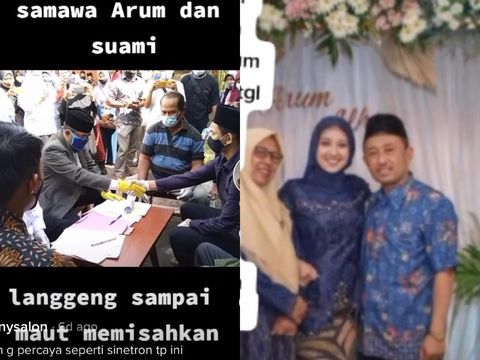 Viral video Eka Prihatiningrum yang menjalani ijab kabul di depan jenazah ayah tercinta