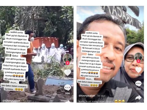 Viral video Eka Prihatiningrum yang menjalani ijab kabul di depan jenazah ayah tercinta